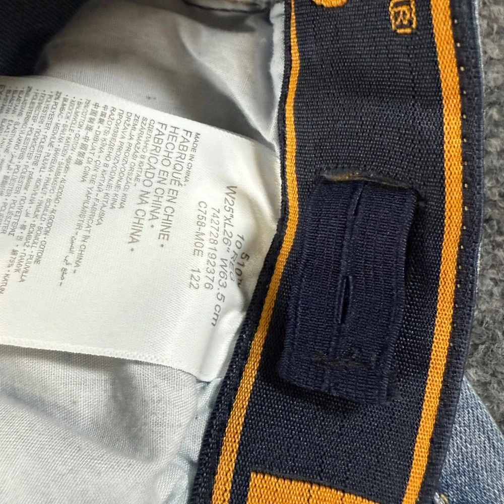 Levi's 510 Skinny Fit Jeans Size 10 Reg Blue Denim Casual EUC